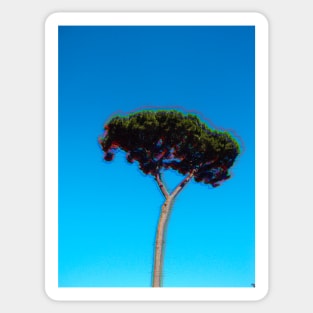 Blurred tree Sticker